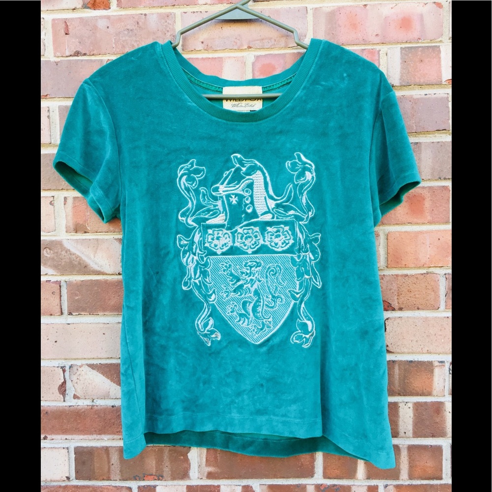Wildfox velvet top